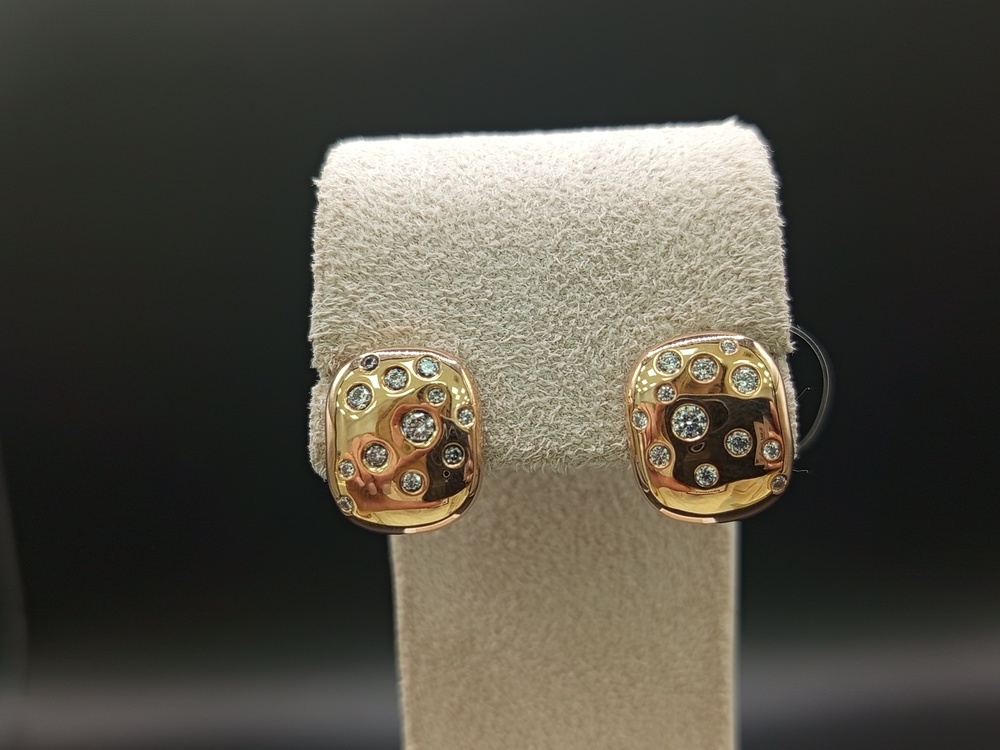 СЕРЬГИ С КАМНЯМИ (Au 585)