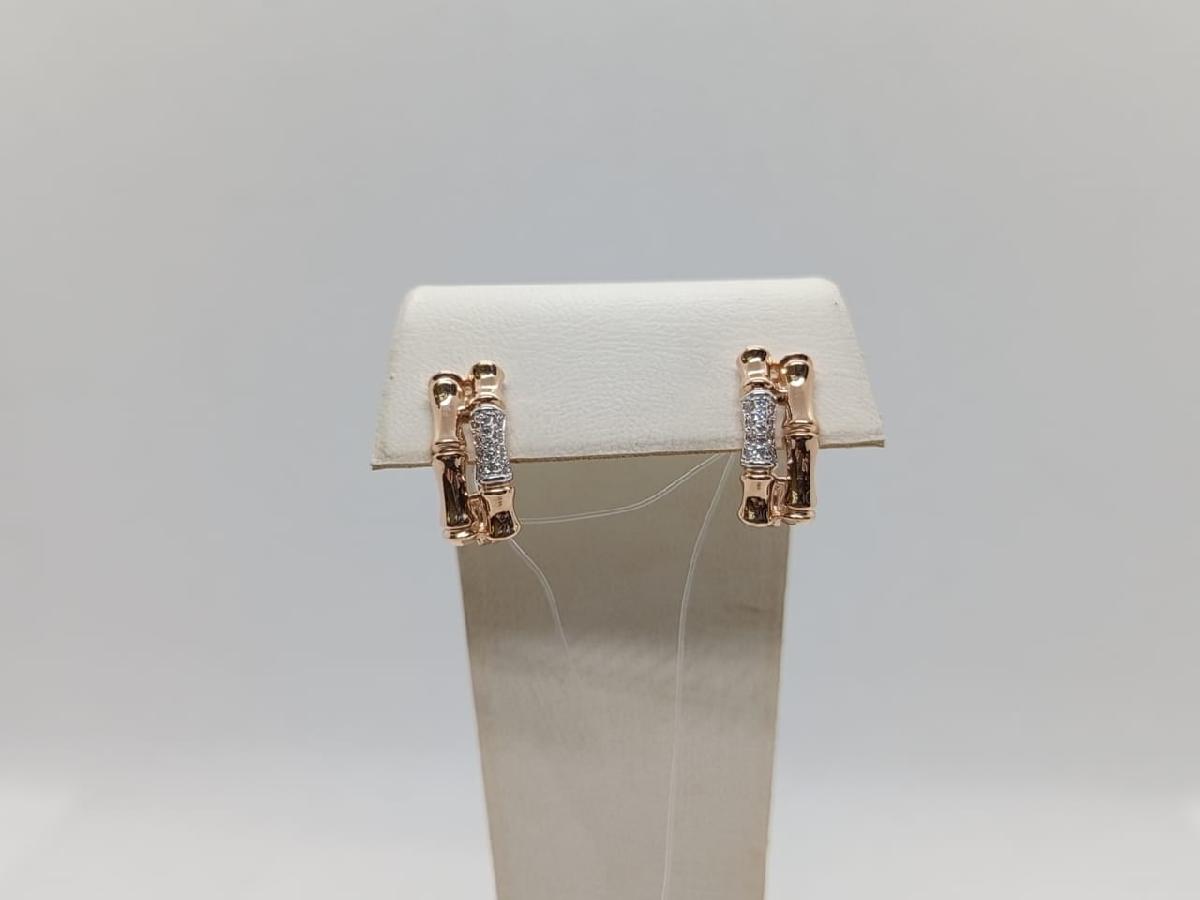 СЕРЬГИ С КАМНЯМИ (Au 585)