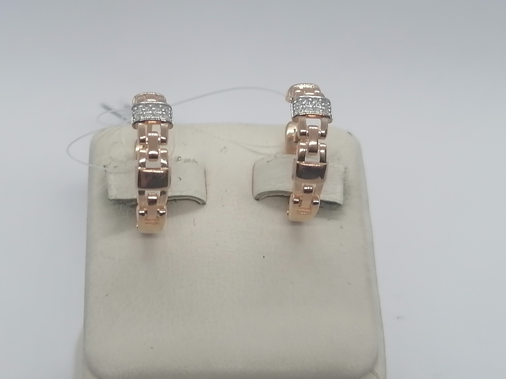 СЕРЬГИ С КАМНЯМИ (Au 585)