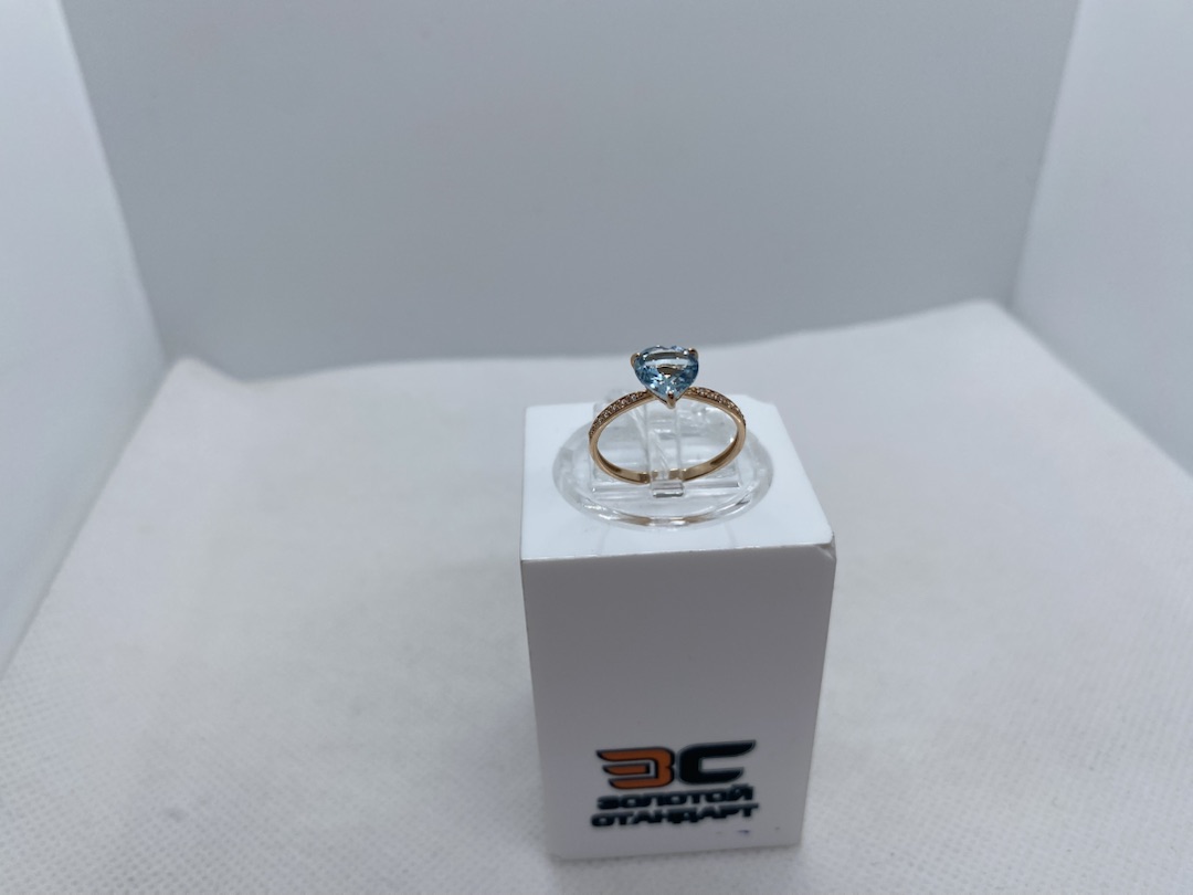 КОЛКМИ585 КОЛЬЦО С КАМНЯМИ (Au 585)