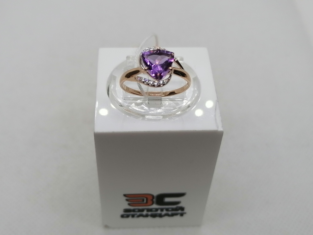 КОЛКМИ585 КОЛЬЦО С КАМНЯМИ (Au 585)