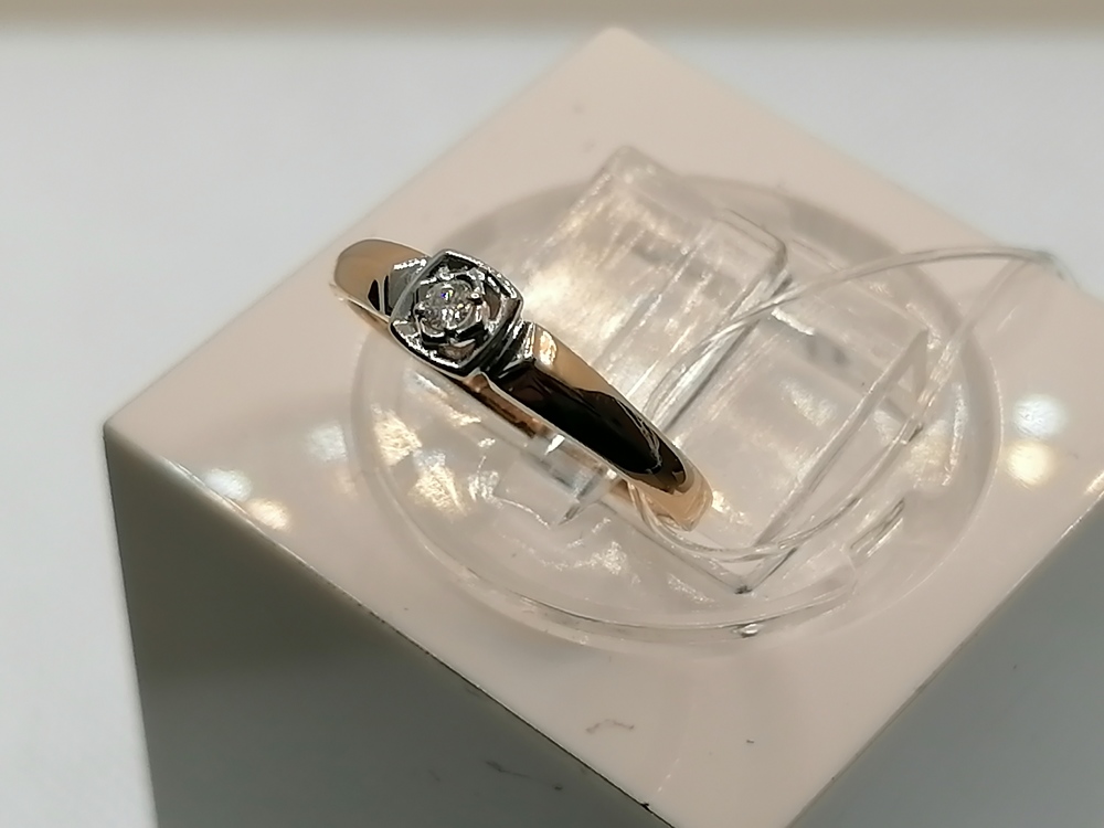 КОЛЬЦО БРИЛЛИАНТ (Au 585)