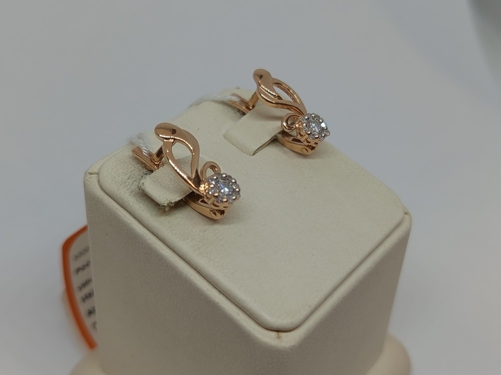 СЕРЬГИ БРИЛЛИАНТ (Au 585)