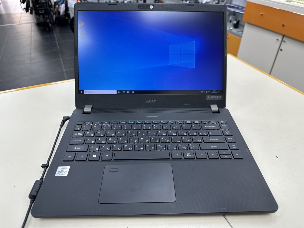 Ноутбук Acer; Core i3-8130U, Intel UHD Graphics 620, 12 Гб, 128 Гб, Нет