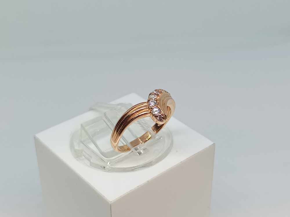 КОЛКМИ585 КОЛЬЦО С КАМНЯМИ (Au 585)