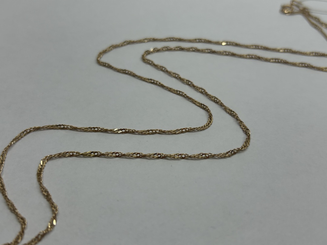 ЦПСИ585 ЦЕПЬ ПУСТОТЕЛАЯ Сингапур (Au 585)