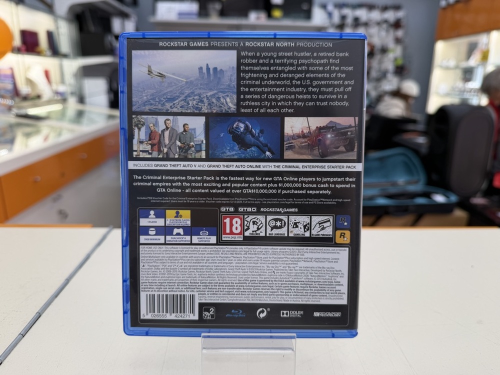 Игра Playstation 4 GTA 5