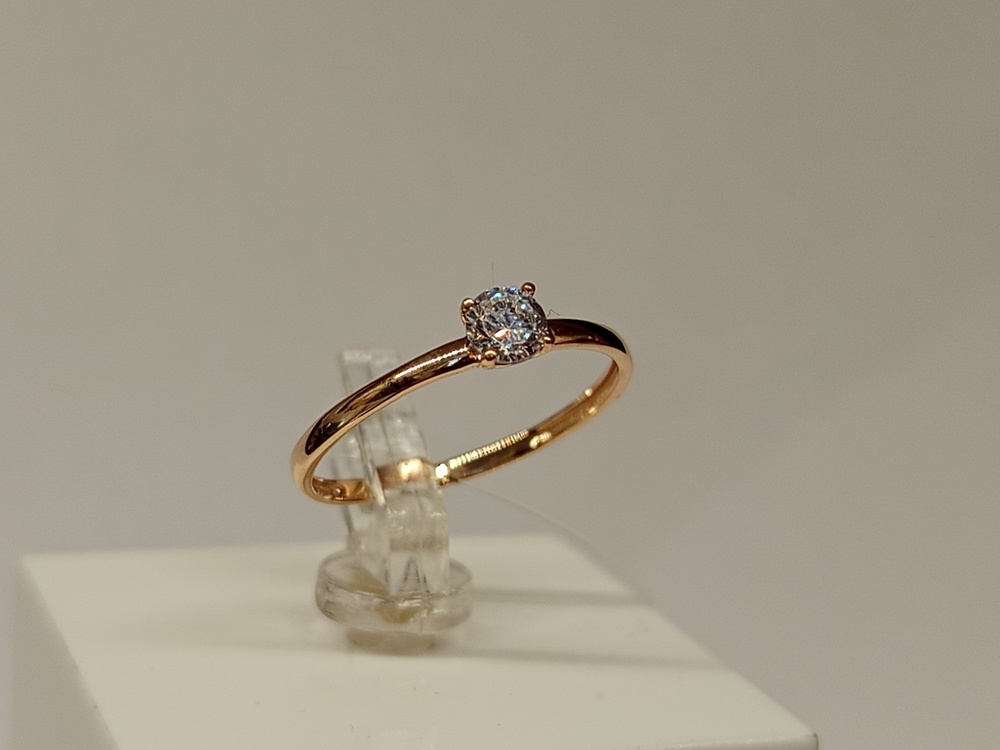 КОЛЬЦО С КАМНЕМ (Au 585)