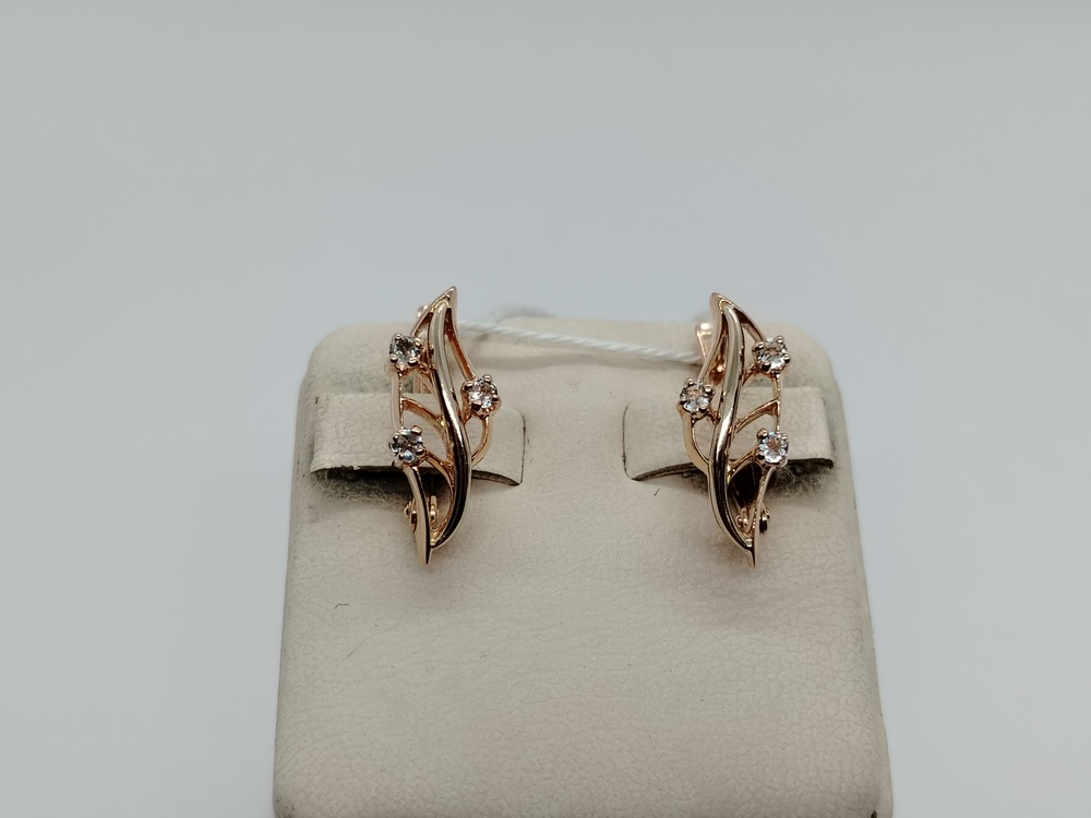 СКМИ585 СЕРЬГИ С КАМНЯМИ (Au 585) СКМИ585 СЕРЬГИ С КАМНЯМИ (Au 585)