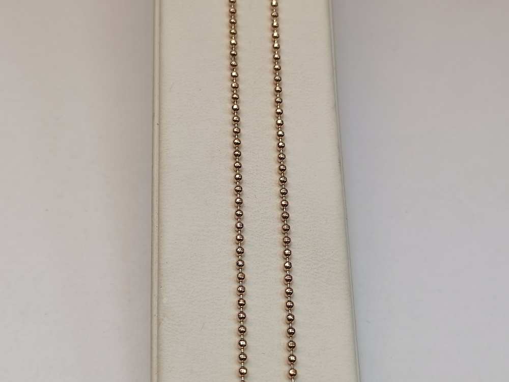 ЦППА585 ЦЕПЬ ПУСТОТЕЛАЯ Перлина (Au 585)