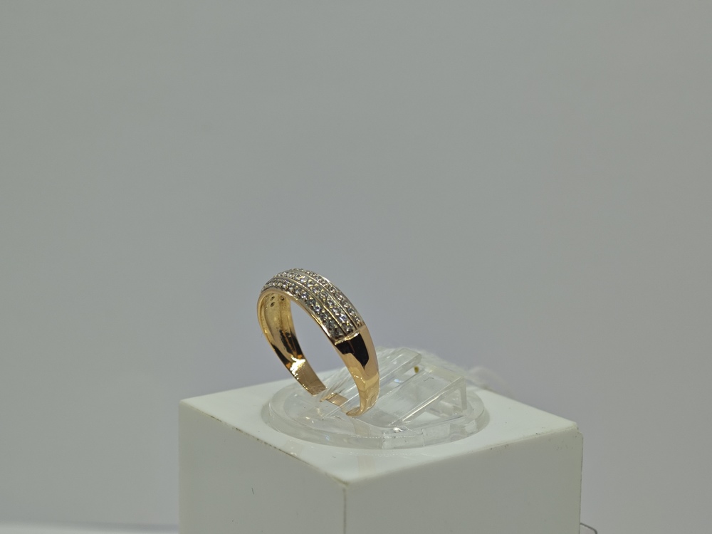 КОЛКМИ585 КОЛЬЦО С КАМНЯМИ (Au 585)