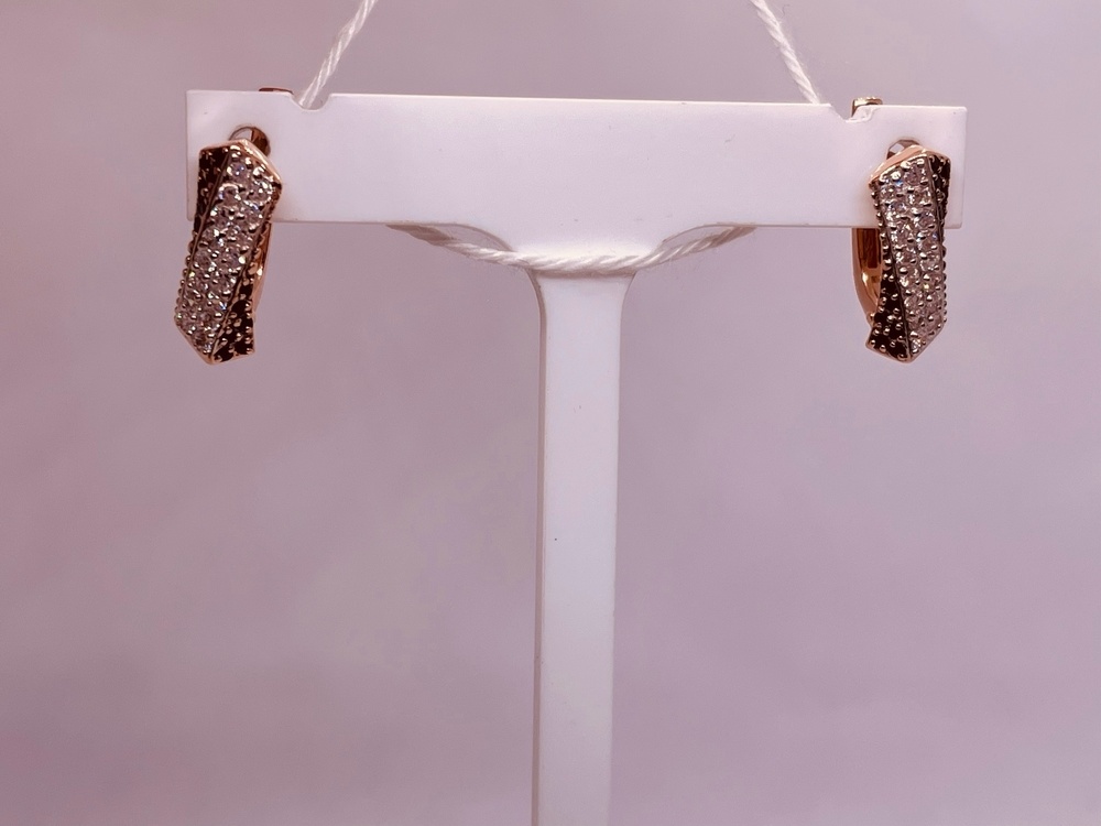 СЕРЬГИ С КАМНЯМИ (Au 585)