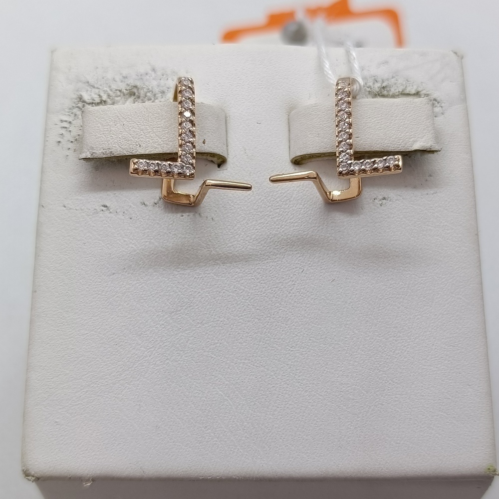 СЕРЬГИ С КАМНЯМИ (Au 585)