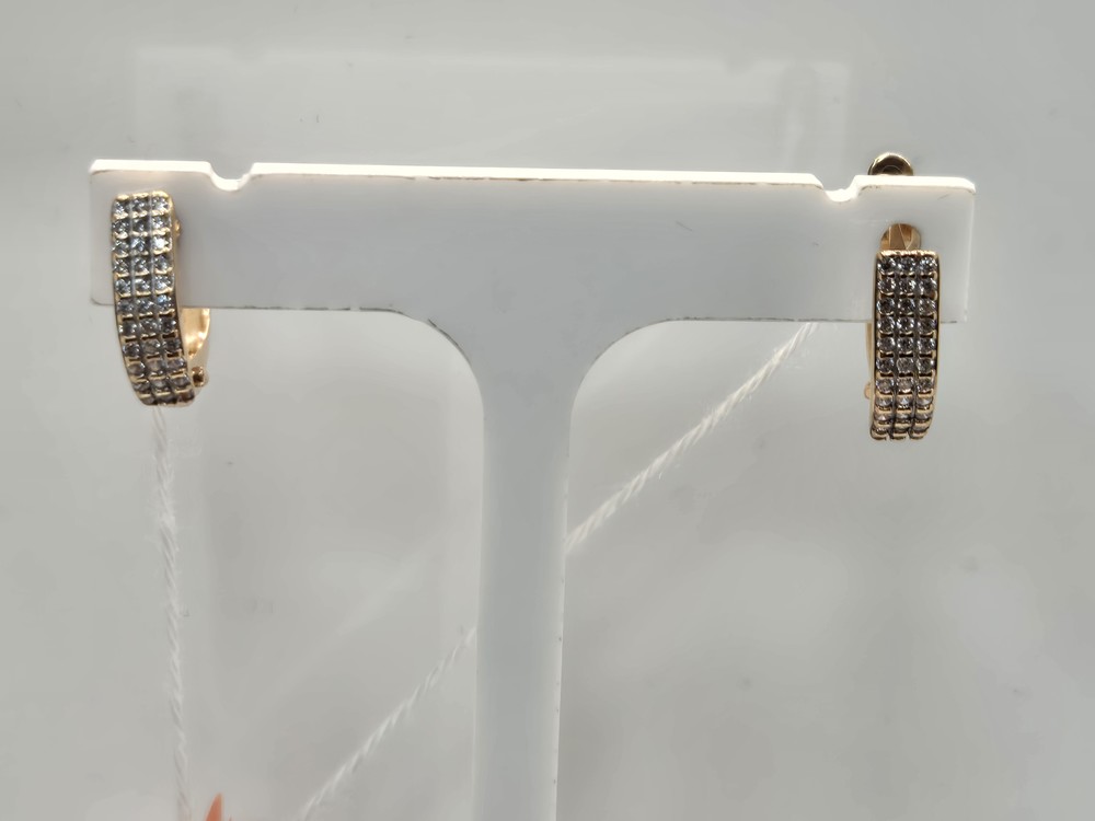 СЕРЬГИ С КАМНЯМИ (Au 585)