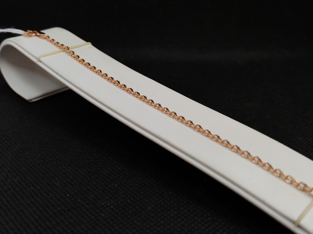 БРАСЛЕТ ПУСТОТЕЛЫЙ Кардинал (Au 585)