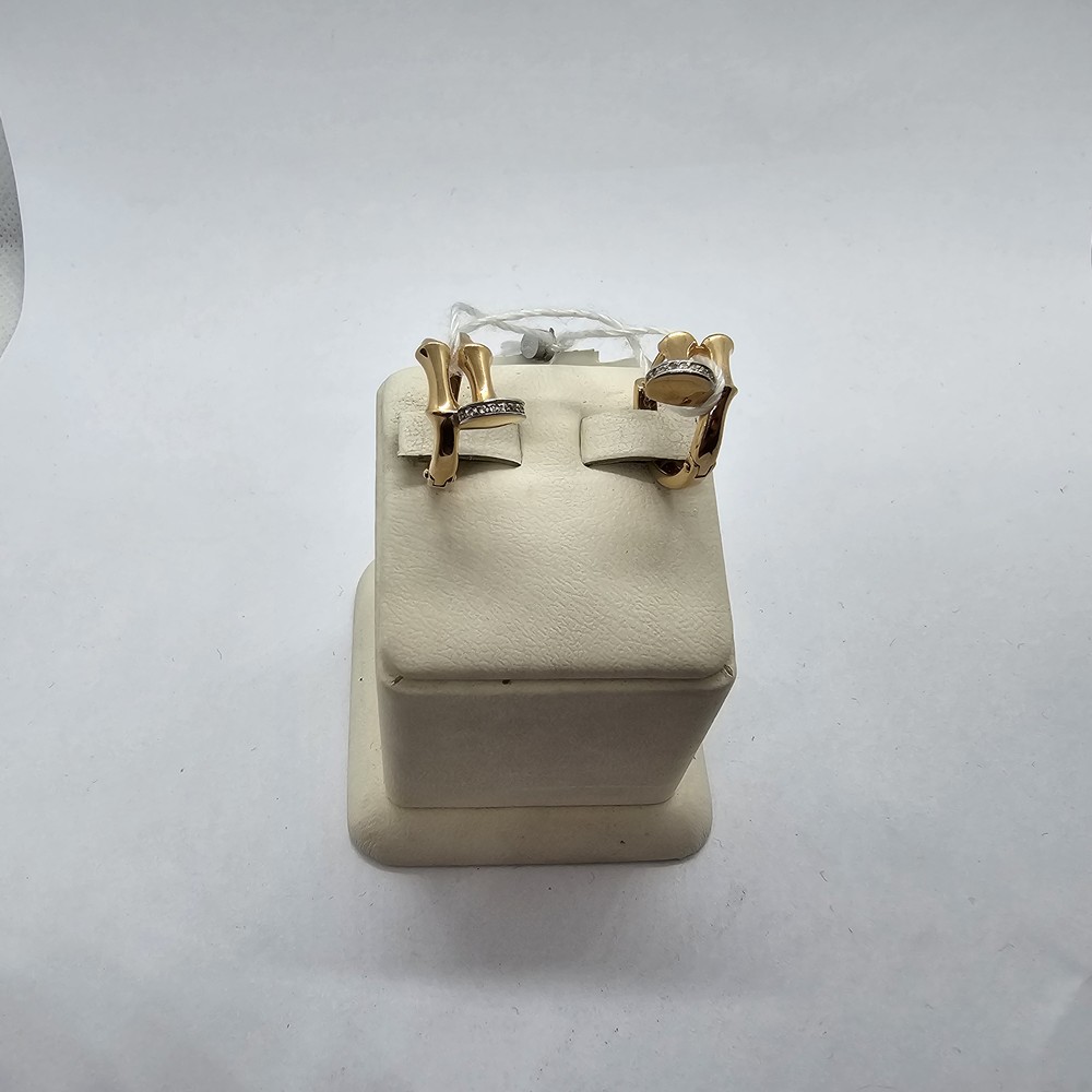 С4978 СЕРЬГИ С КАМНЯМИ (Au 585) С4978 СЕРЬГИ С КАМНЯМИ (Au 585)