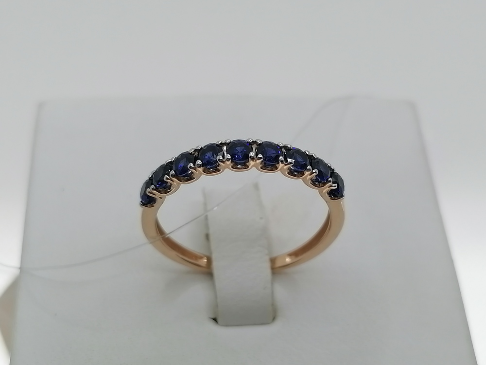 КОЛЬЦО САПФИР (Au 585)