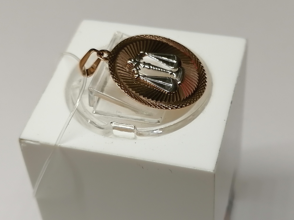 ПОДВЕСКА ЗНАК ЗОДИАКА ВЕСЫ (Au 585)