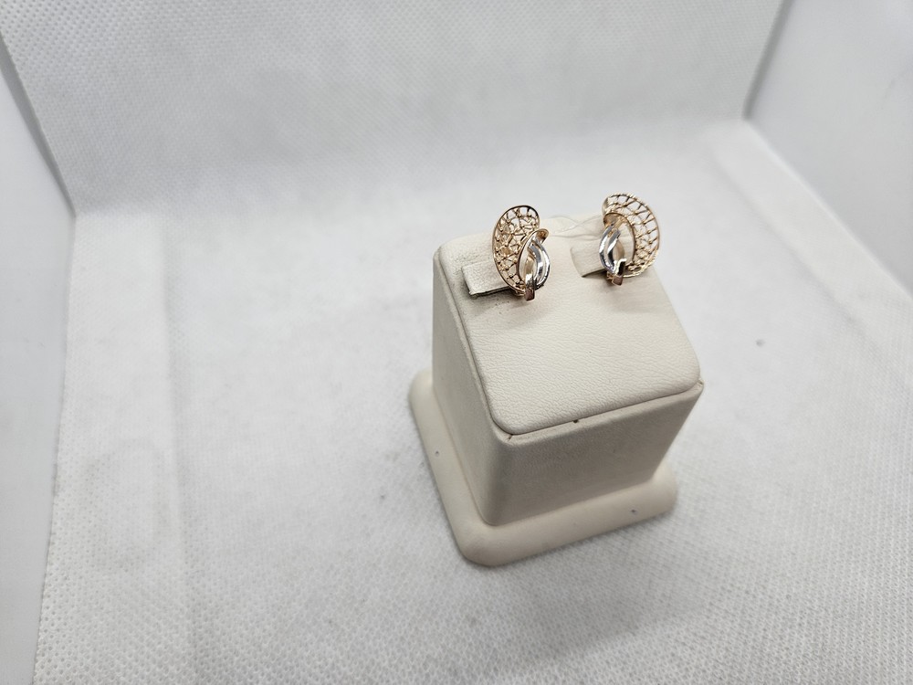 СЕРЬГИ БЕЗ КАМНЯ (Au 585)