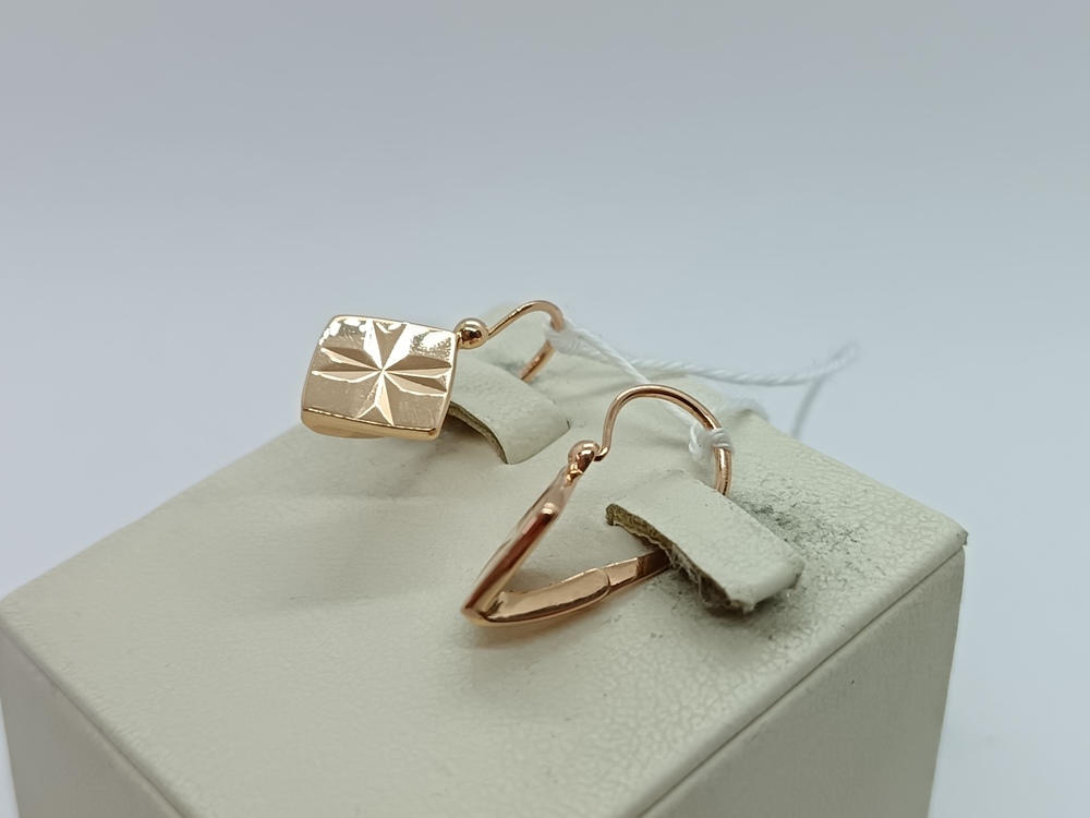 СЕРЬГИ БЕЗ КАМНЯ (Au 583)