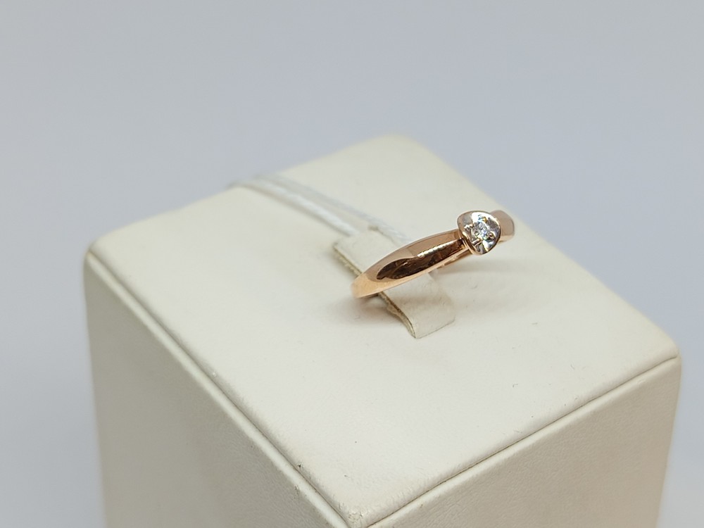 КОЛЬЦО БРИЛЛИАНТ Au 585