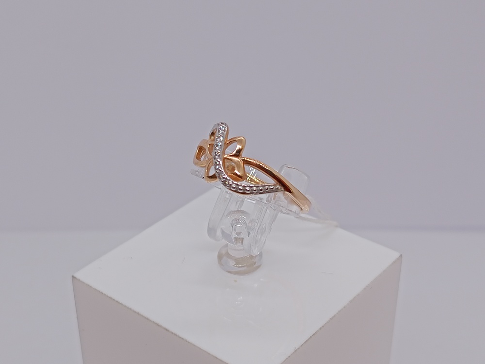 КОЛКМИ585 КОЛЬЦО С КАМНЯМИ (Au 585)