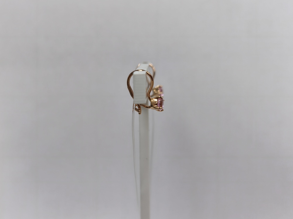 СЕРЬГИ С КАМНЕМ (Au 585)