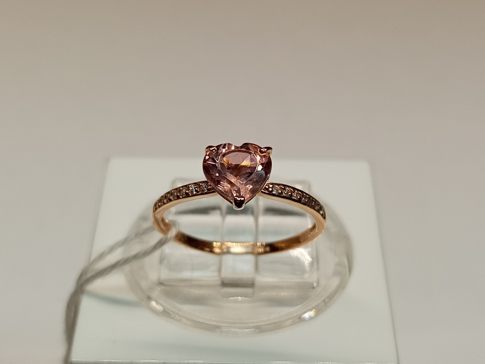 КОЛКМИ585 КОЛЬЦО С КАМНЯМИ (Au 585)