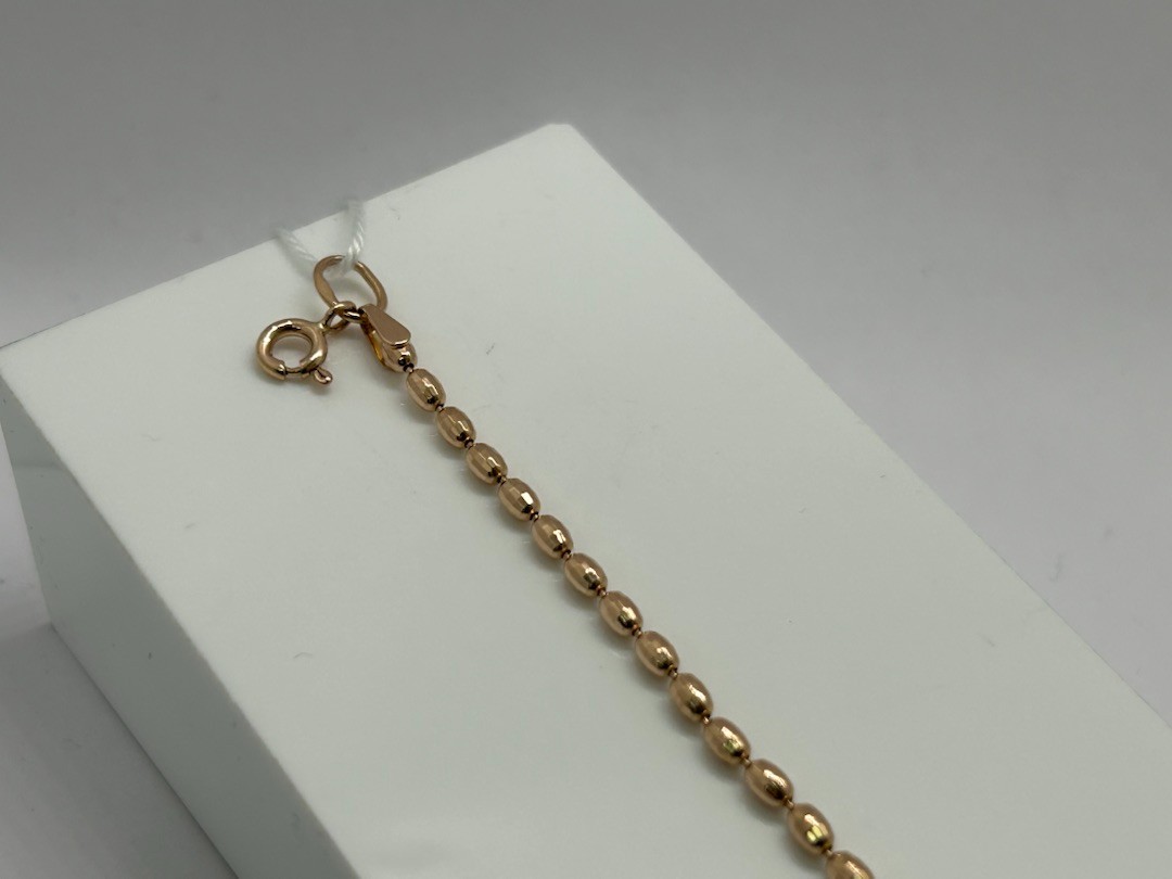 БРАСЛЕТ ПОЛНОВЕСНЫЙ Перлина Au 585