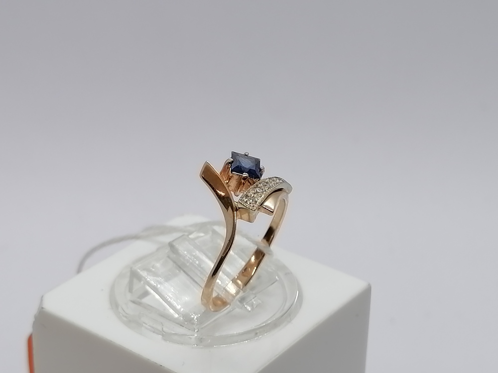 КОЛЬЦО БРИЛЛИАНТ Au 585