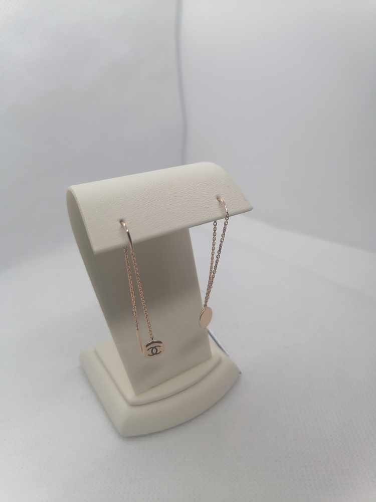 СЕРЬГИ ПРОДЕВКИ эмаль (Au 585)