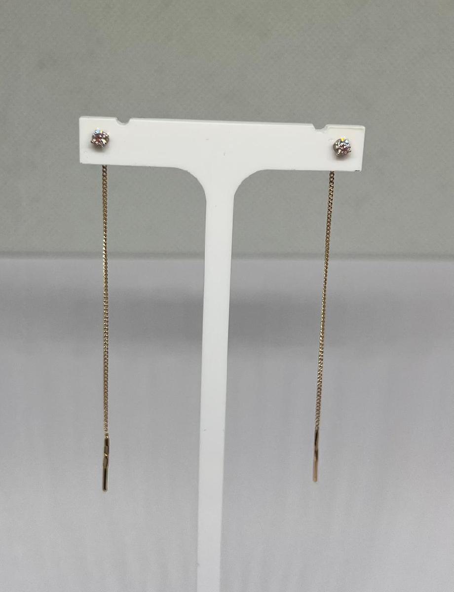 СПРО585 СЕРЬГИ ПРОДЕВКИ (Au 585)