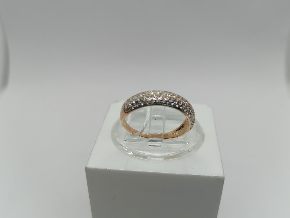 КОЛКМИ585 КОЛЬЦО С КАМНЯМИ (Au 585)