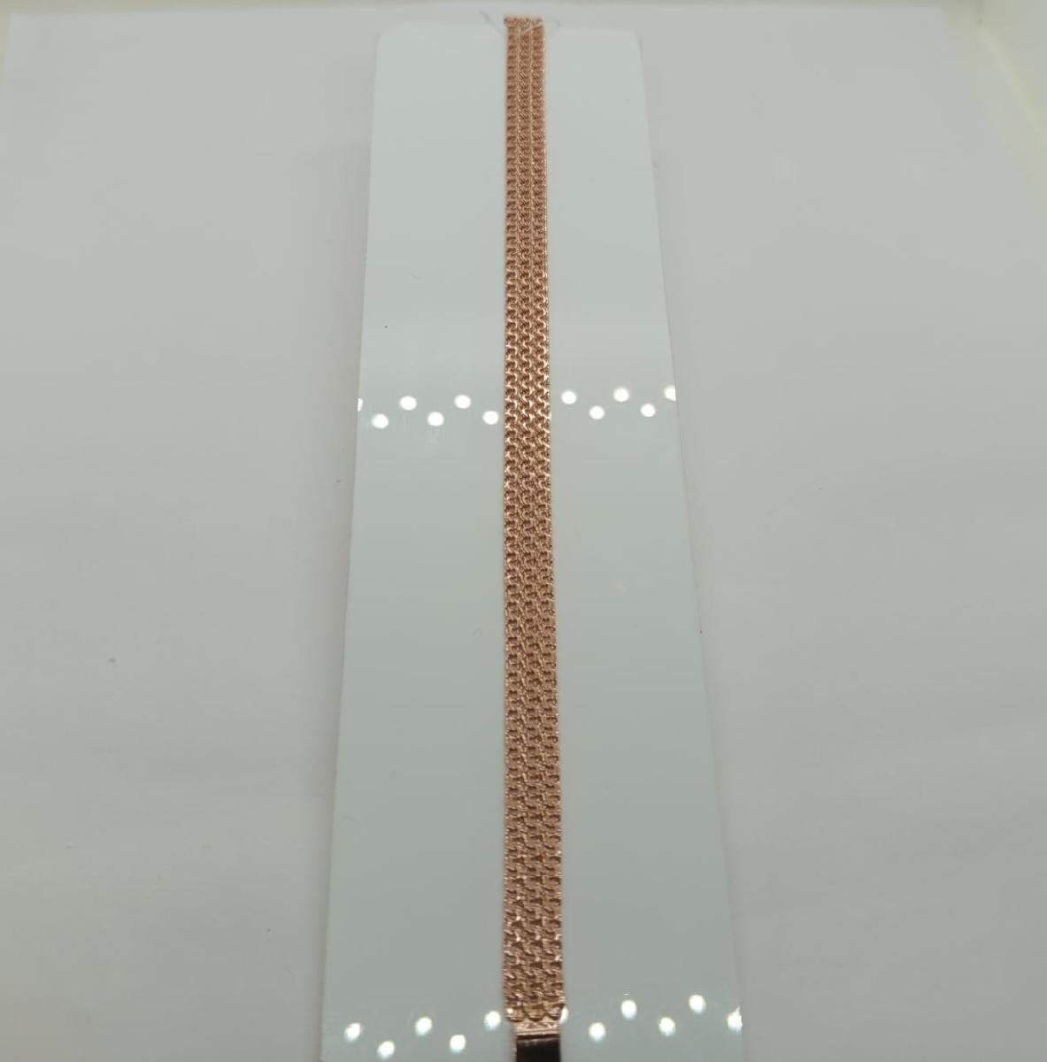 БРАСЛЕТ ПОЛНОВЕСНЫЙ Бисмарк тройной (Au 585)