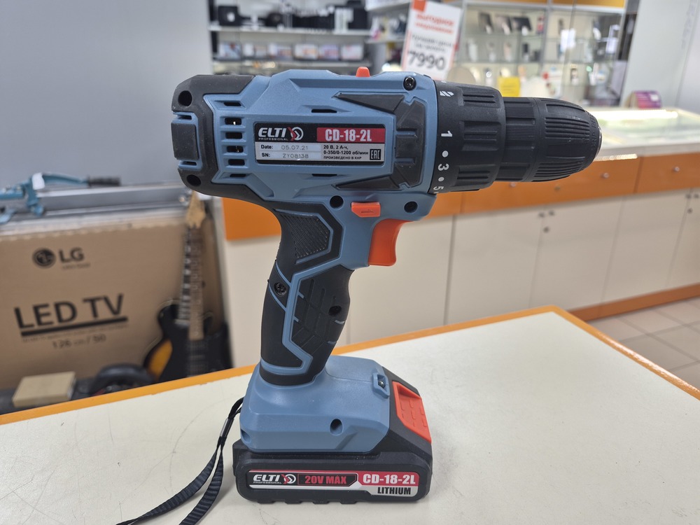 Шуруповерт ELTI CD-18-2L