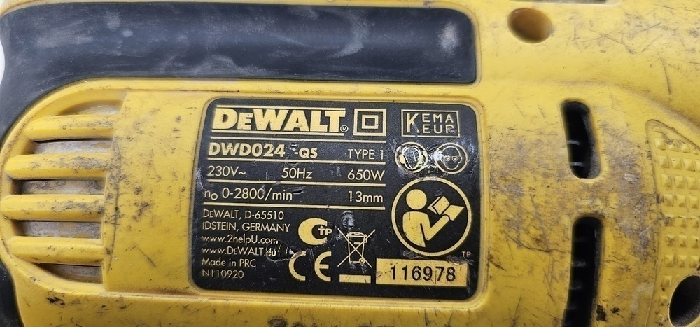 Дрель-безударная Dewalt DWD024S