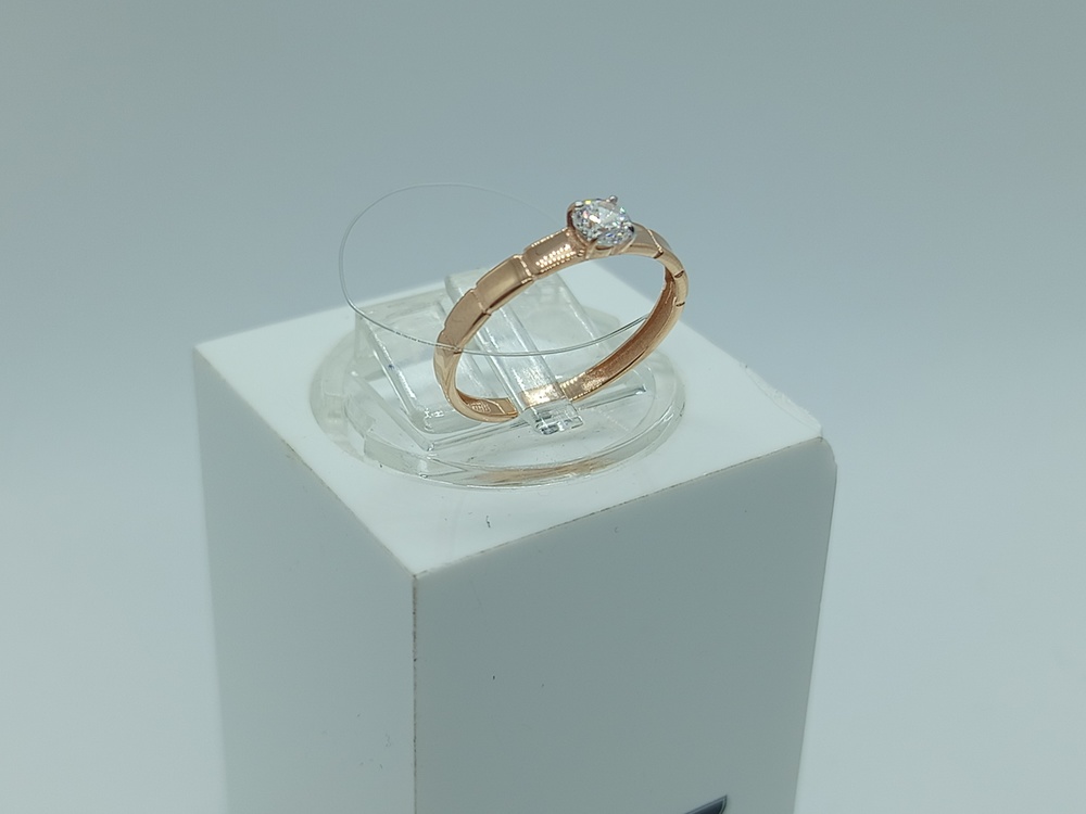 КОЛЬЦО С КАМНЕМ (Au 585)