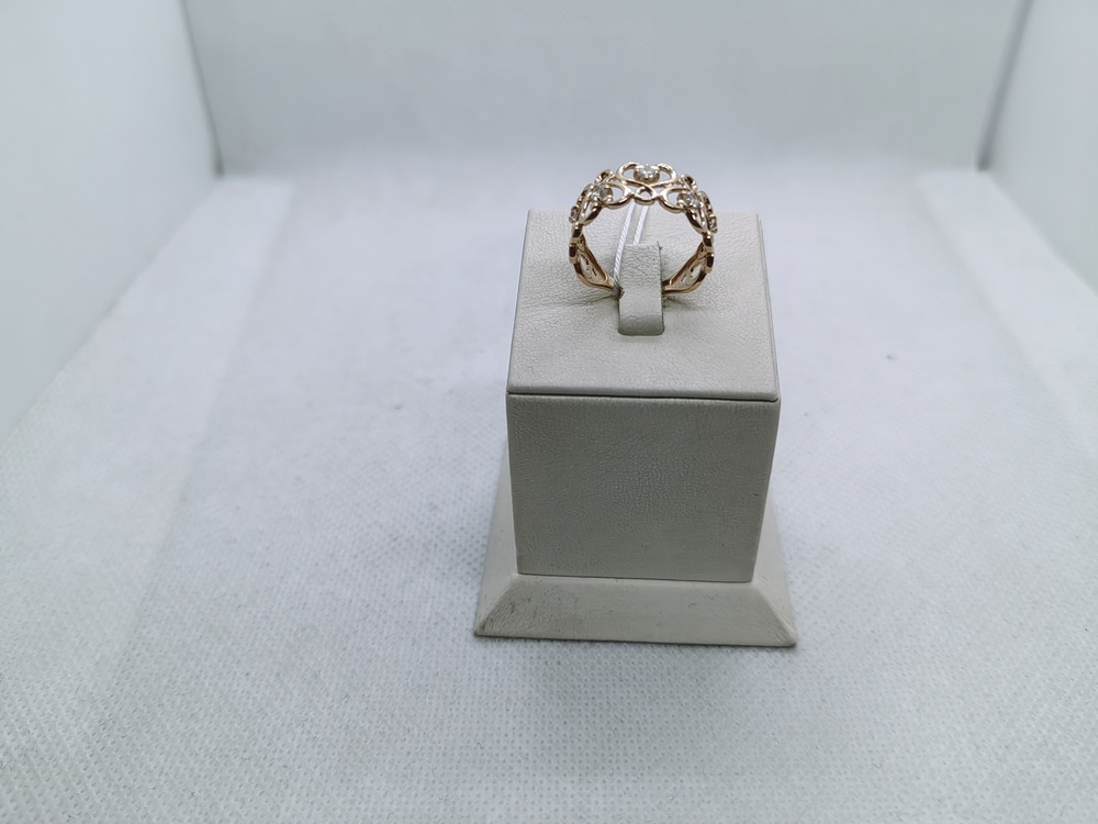 КОЛКМИ585 КОЛЬЦО С КАМНЯМИ (Au 585)