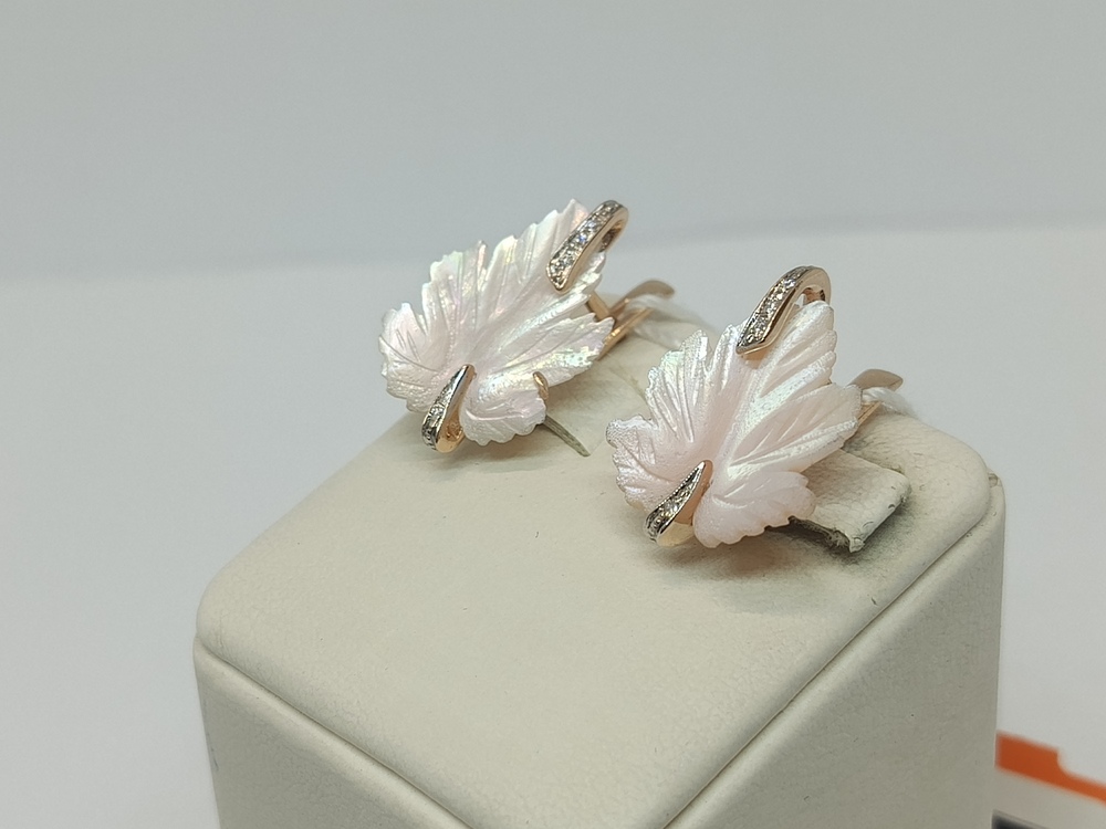 СЕРЬГИ С КАМНЯМИ (Au 585)