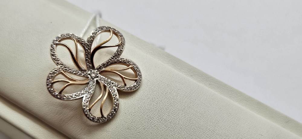 ПОДВЕСКА С КАМНЯМИ (Au 585)