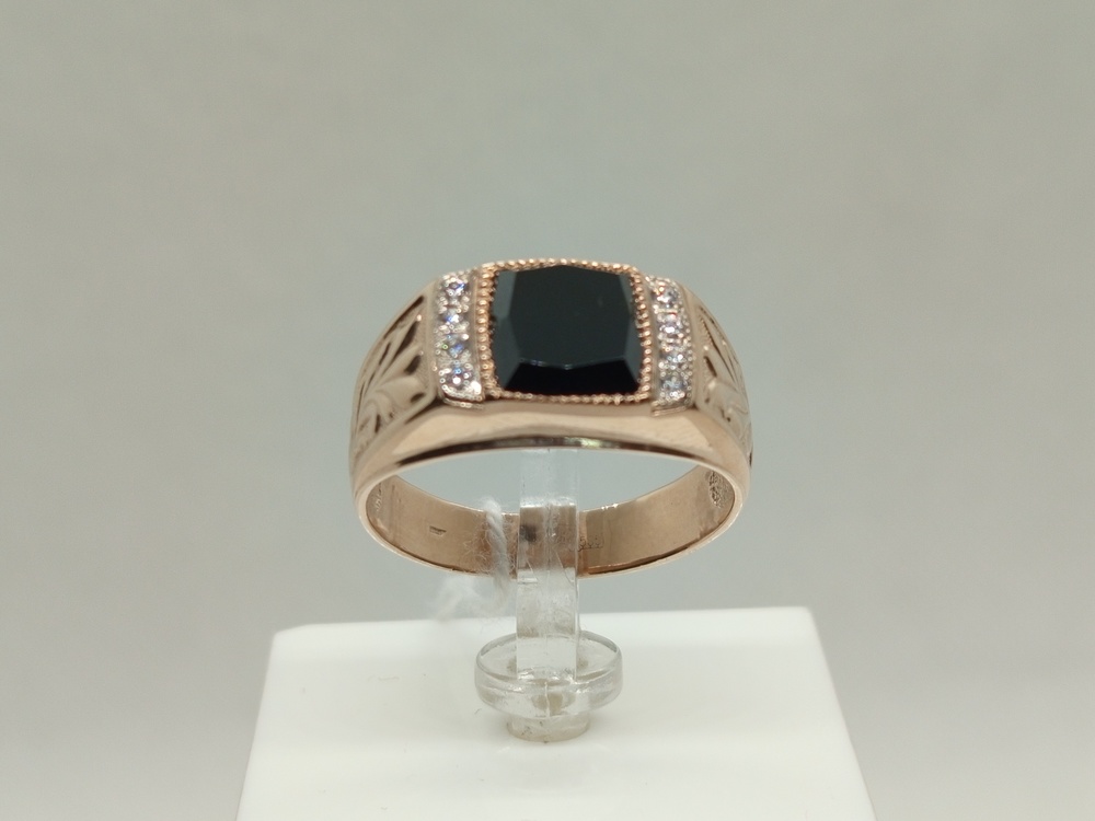 ПЕЧКМИ585 ПЕЧАТКА С КАМНЯМИ (Au 585)