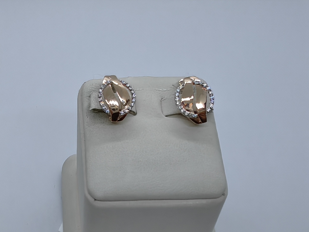 СЕРЬГИ С КАМНЯМИ (Au 585)