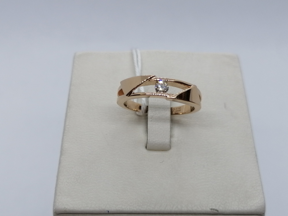 КОЛЬЦО БРИЛЛИАНТ Au 585