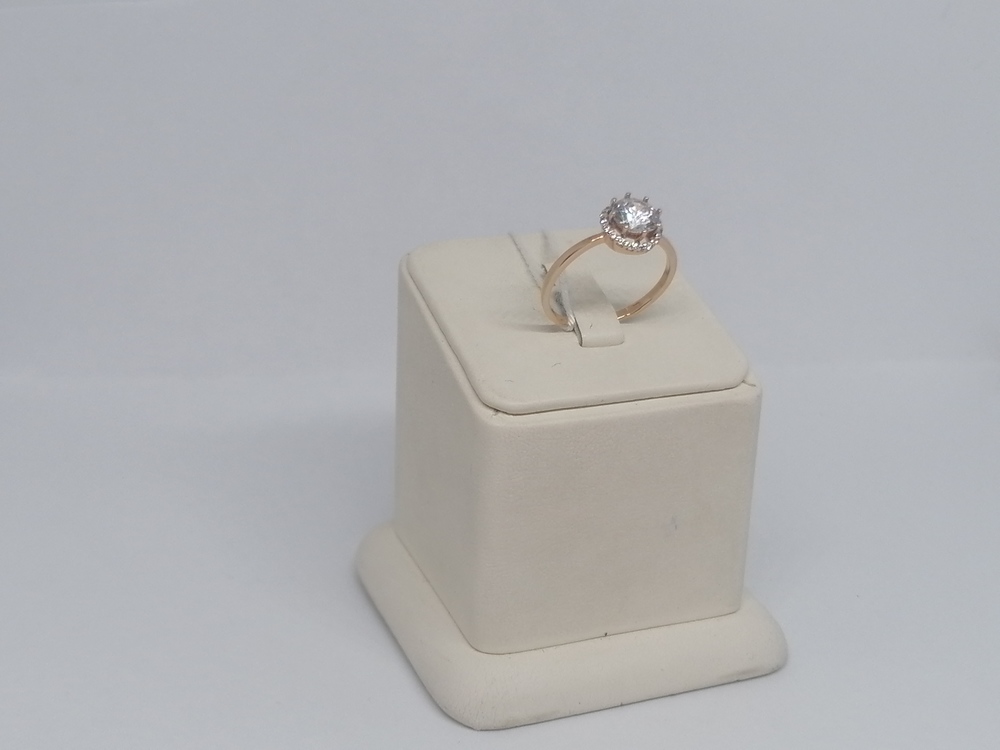 КОЛКМИ585 КОЛЬЦО С КАМНЯМИ (Au 585)