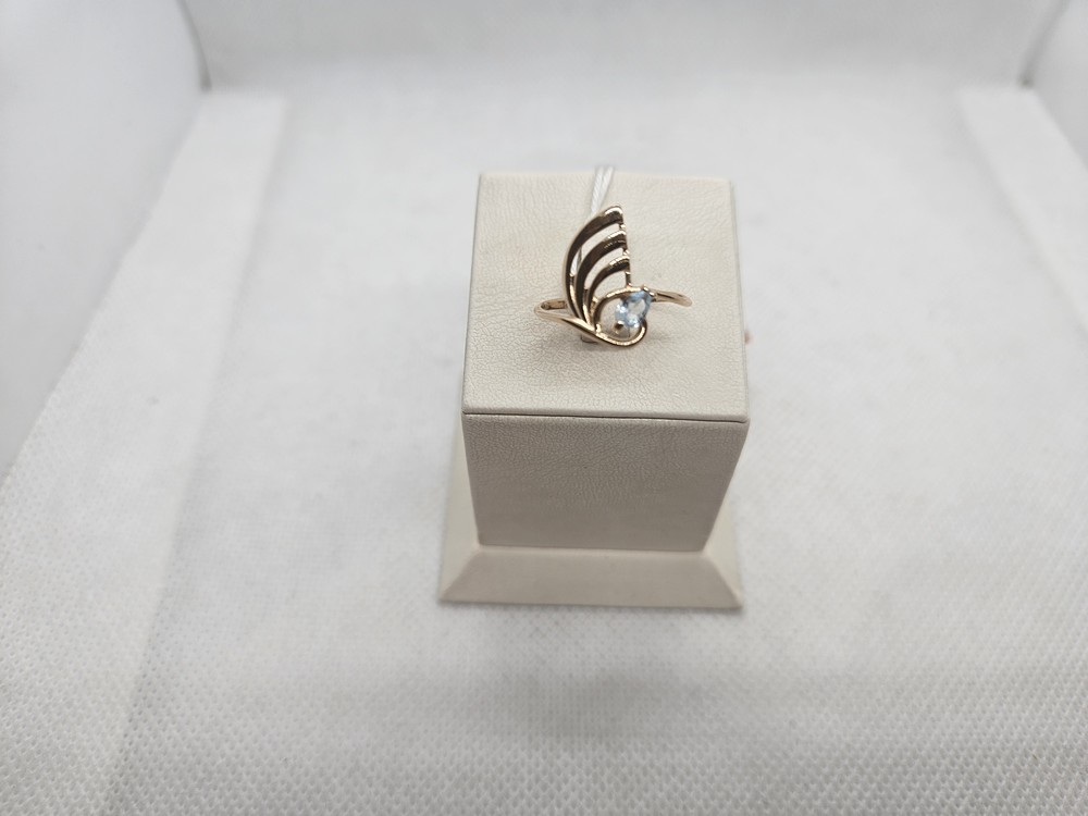 КОЛКМ585 КОЛЬЦО С КАМНЕМ (Au 585)