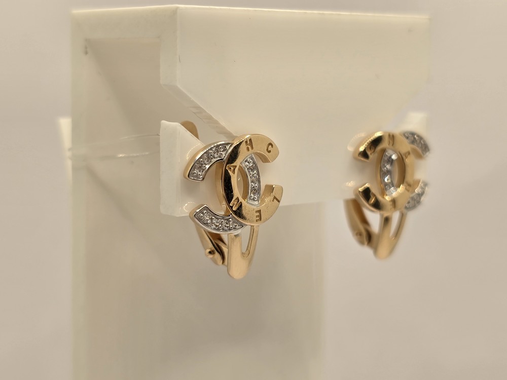 СЕРЬГИ С КАМНЯМИ (Au 585)