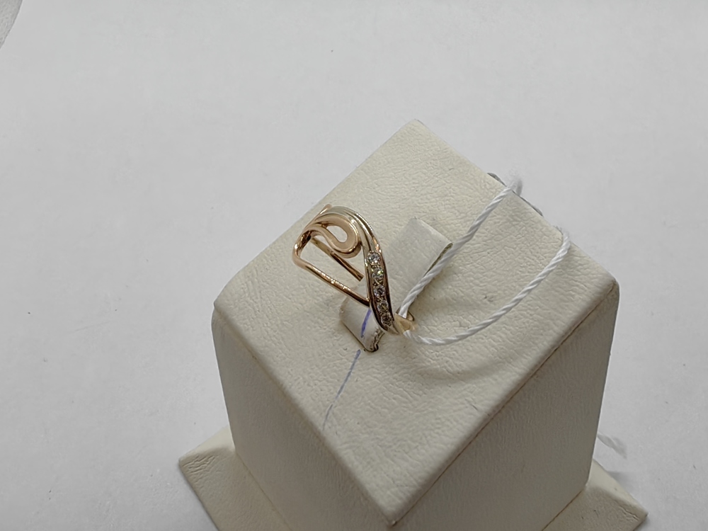 КОЛКМИ585 КОЛЬЦО С КАМНЯМИ (Au 585) КОЛКМИ585 КОЛЬЦО С КАМНЯМИ (Au 585)