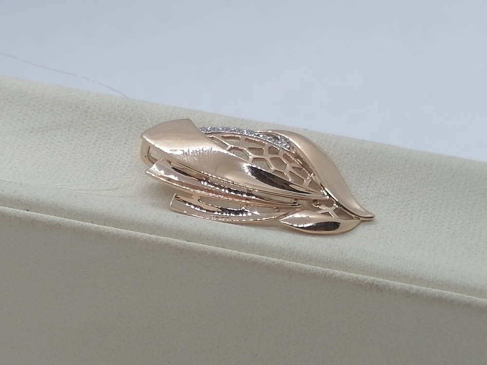 ПОДВЕСКА С КАМНЯМИ (Au 585)