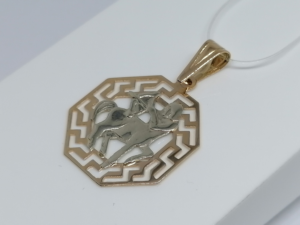 930 ПОДВЕСКА ЗНАК ЗОДИАКА без камня (Au 585)