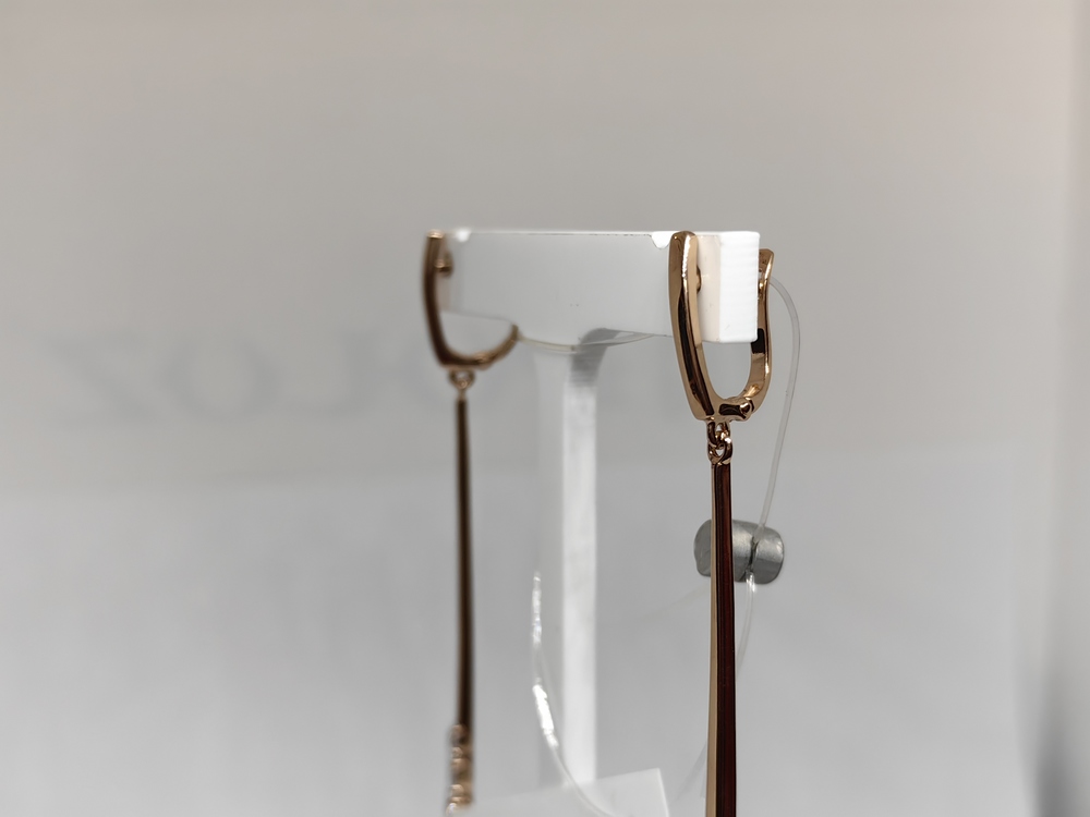 СЕРЬГИ С КАМНЯМИ (Au 585)